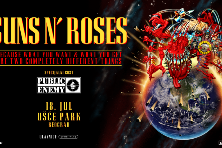 GUNS N' ROSES U BEOGRADU – Groznica koja trese CEO SVET: Za samo 7 dana prodato VIŠE OD 50 ODSTO KAPACITETA UŠĆA!