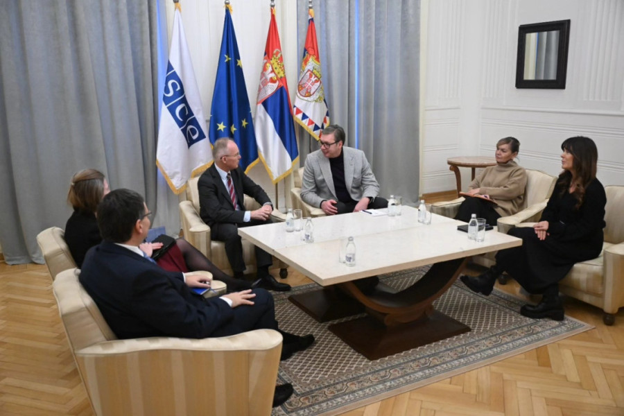 Vučić se oprostio od šefa Misije OEBS-a u Srbiji: "Zahvalni smo na posvećenom radu i profesionalizmu"