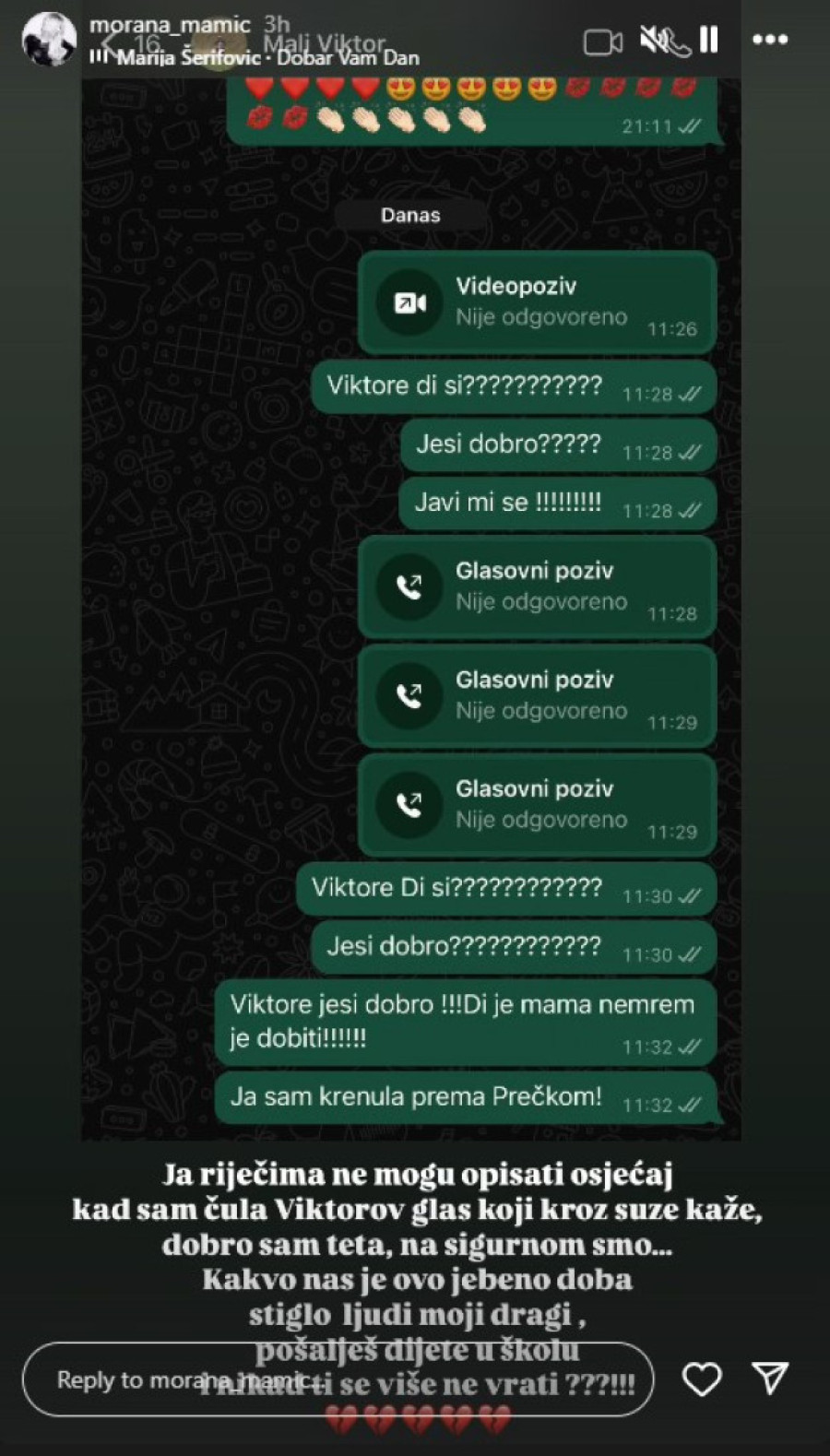 Sestrić poznate influenserke bio u školi u Zagrebu gde se dogodila tragedija: Nije mogla da dođe do njega, evo šta se onda desilo!