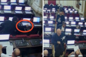 Skandal! Odbornik opozicije Stefan Bojičić na zasedanju Skupštine grada Kruševca glasa umesto kolege Vladimira Savića (FOTO)