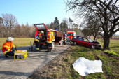 Kobno sletanje kod Boljevca: Jedna osoba poginula, povređen maloletnik