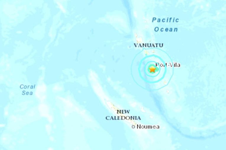 Snažan zemljotres ponovo pogodio Vanuatu!