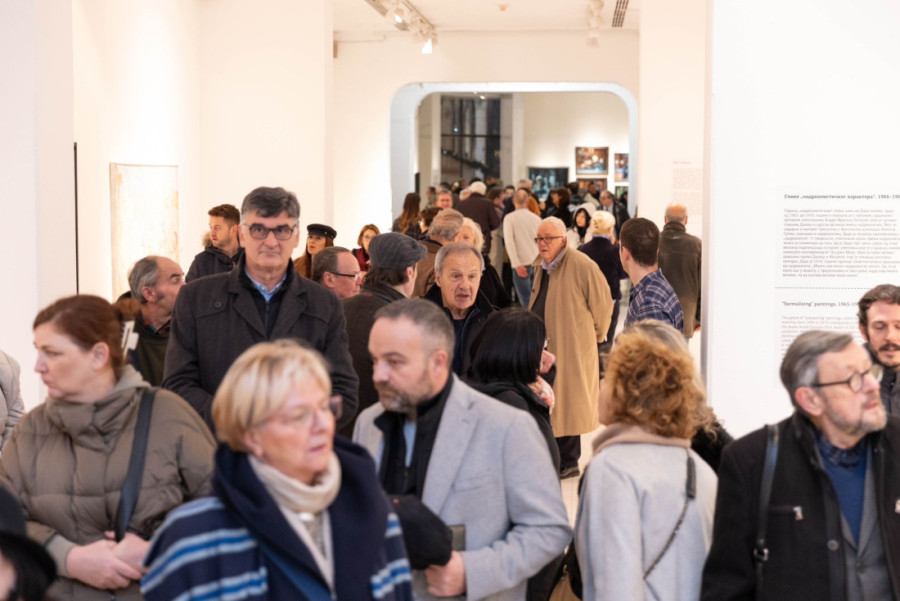 Umetnost koja premašuje granice i vreme: Svečano otvorena prva retrospektivna izložba Dada Đurića u Beogradu