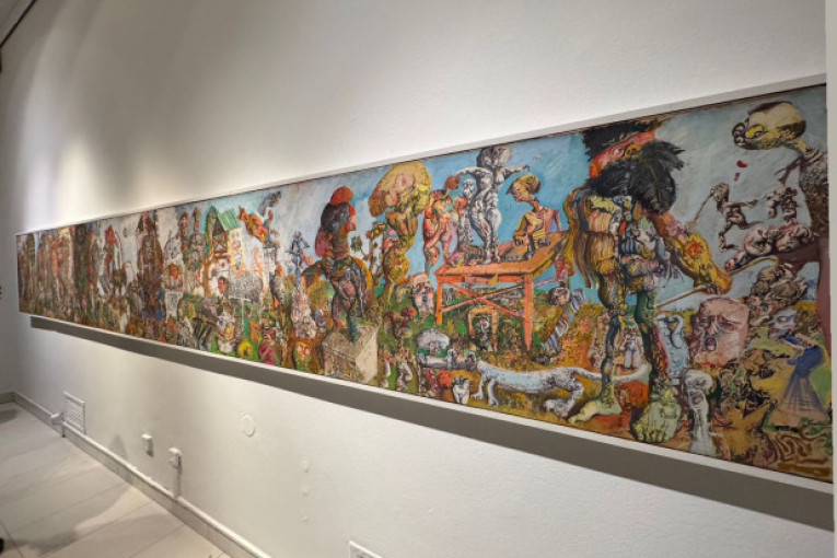 Umetnost koja premašuje granice i vreme: Svečano otvorena prva retrospektivna izložba Dada Đurića u Beogradu