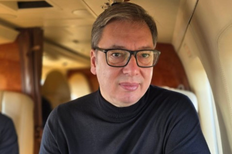 Predsednik Vučić krenuo na otvaranje velelepne deonice Moravskog koridora: Ponosan na Srbiju koja radi, gradi i napreduje!