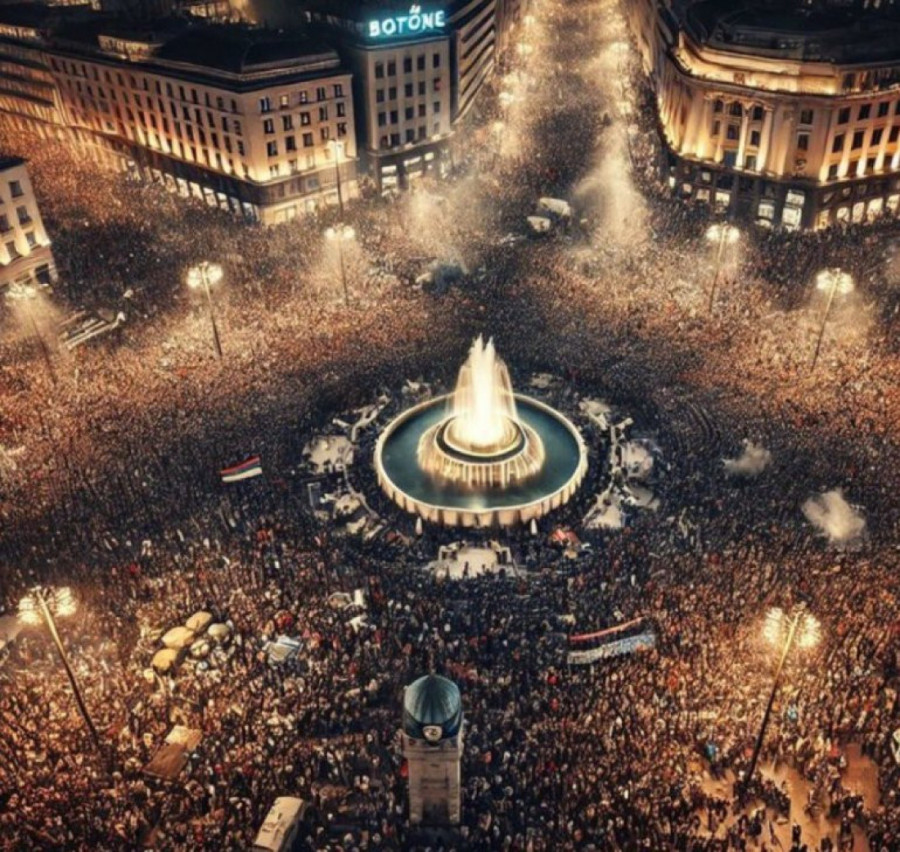 Završen politički skup u Beogradu: Sada je sve jasno, NATO opozicija ima samo jedan cilj - rušenje predsednika Vučića (FOTO/VIDEO)