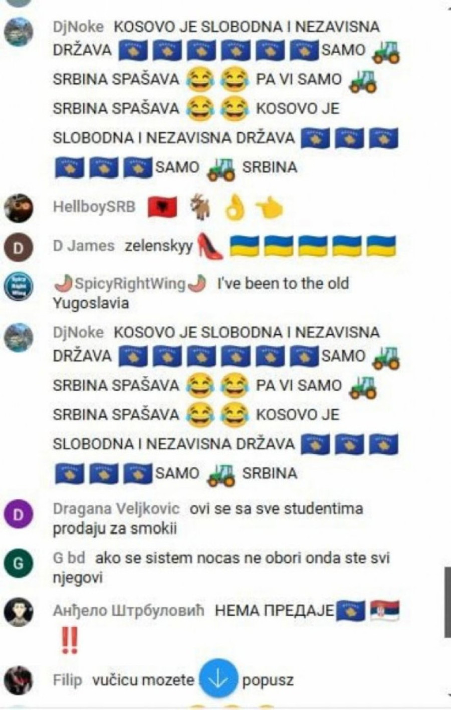 Završen politički skup u Beogradu: Sada je sve jasno, NATO opozicija ima samo jedan cilj - rušenje predsednika Vučića (FOTO/VIDEO)