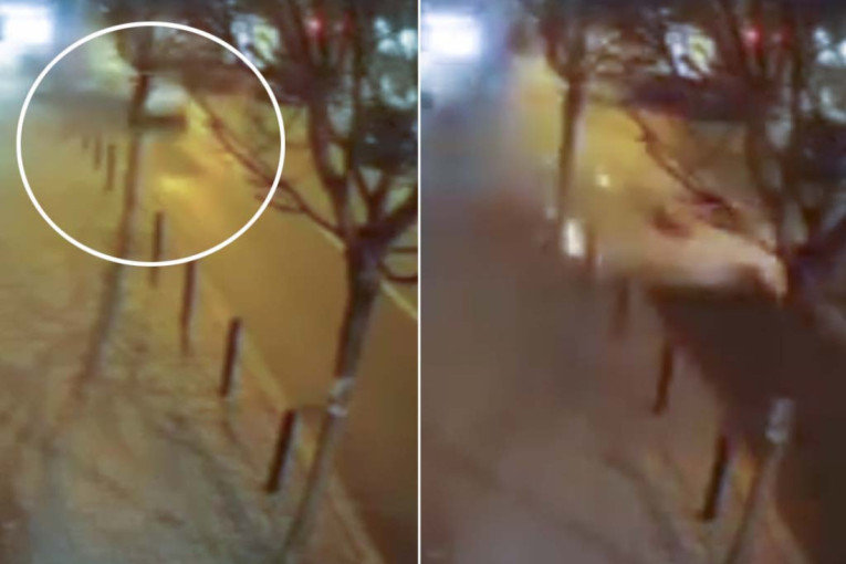 Novi stravičan snimak jezive nesreće u Paraćinu: Aleksandar se u punoj brzini zakucao u stubove i poginuo! (VIDEO)