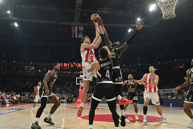 Evroliga ključa u borbi za plej-of! Ovo je tabela pred utakmice Partizana i Zvezde!