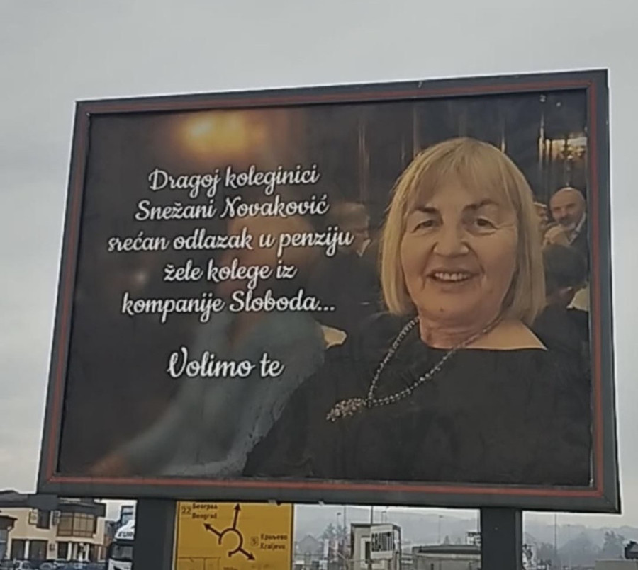 Radila je 45 godina u "Slobodi", svi je vole: Kolege otkrivaju zašto je Snežana zaslužila nesvakidašnji ispraćaj u penziju (FOTO)