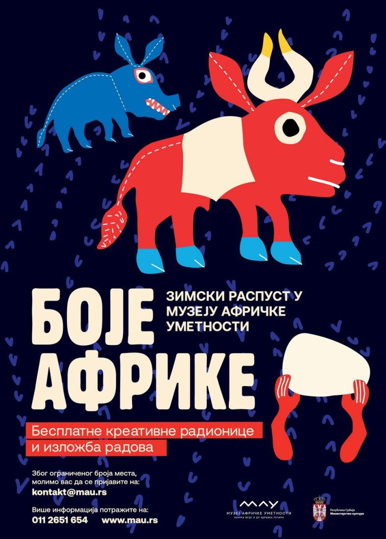 Besplatni programi  za srednjoškolce u Muzeju afričke umetnosti: Kreativne radionice i izložba radova (FOTO)