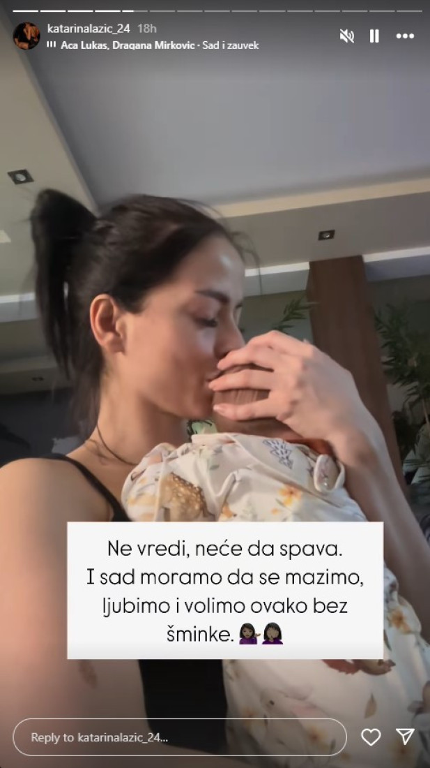 "Izgledam loše, imam podočnjake!" Žena Darka Lazića oštro odgovorila na loše komentare na račun svog izgleda