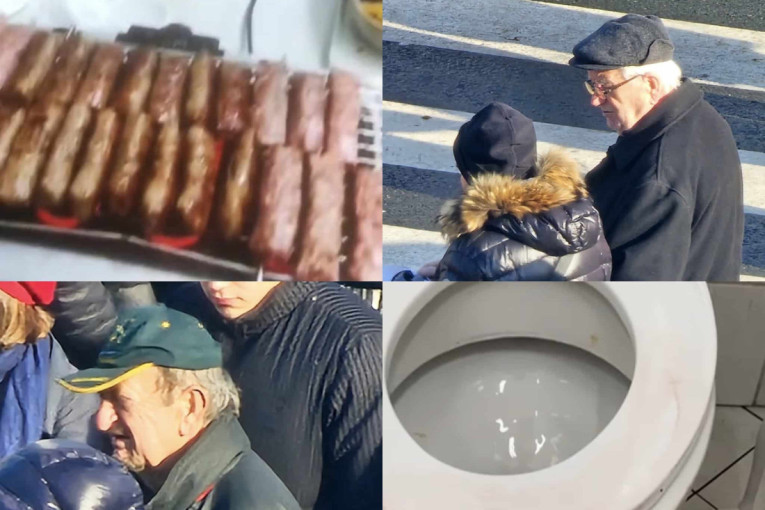 Studentsko-opozicioni protesti u Novom Sadu: Ćevapi, apsolventi 65+ i zapušeni toaleti (FOTO/VIDEO)
