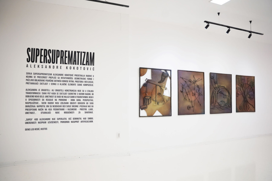 Kakve tajne krije "Stablo svih svetova" koje povezuje zvezde i zemlju: Izložba Aleksandre Kokotović vas vodi u gvozdeni kosmos (FOTO)