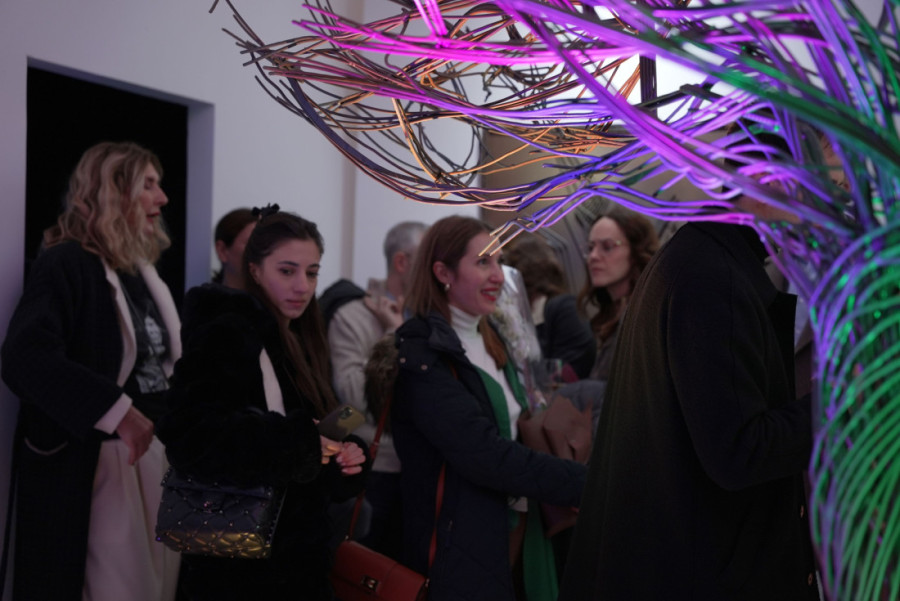 Kakve tajne krije "Stablo svih svetova" koje povezuje zvezde i zemlju: Izložba Aleksandre Kokotović vas vodi u gvozdeni kosmos (FOTO)