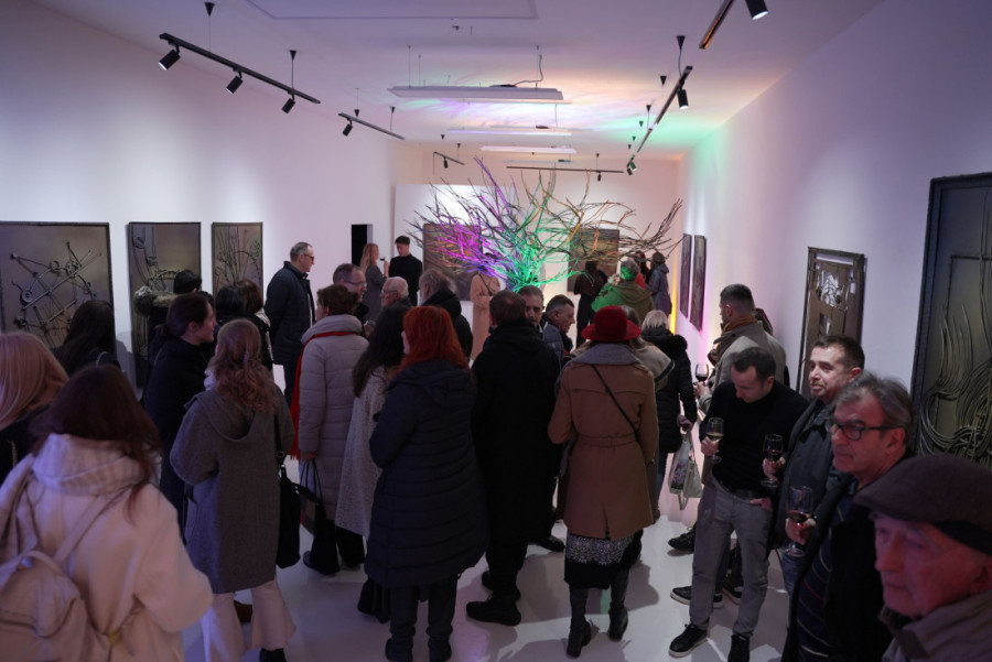 Kakve tajne krije "Stablo svih svetova" koje povezuje zvezde i zemlju: Izložba Aleksandre Kokotović vas vodi u gvozdeni kosmos (FOTO)