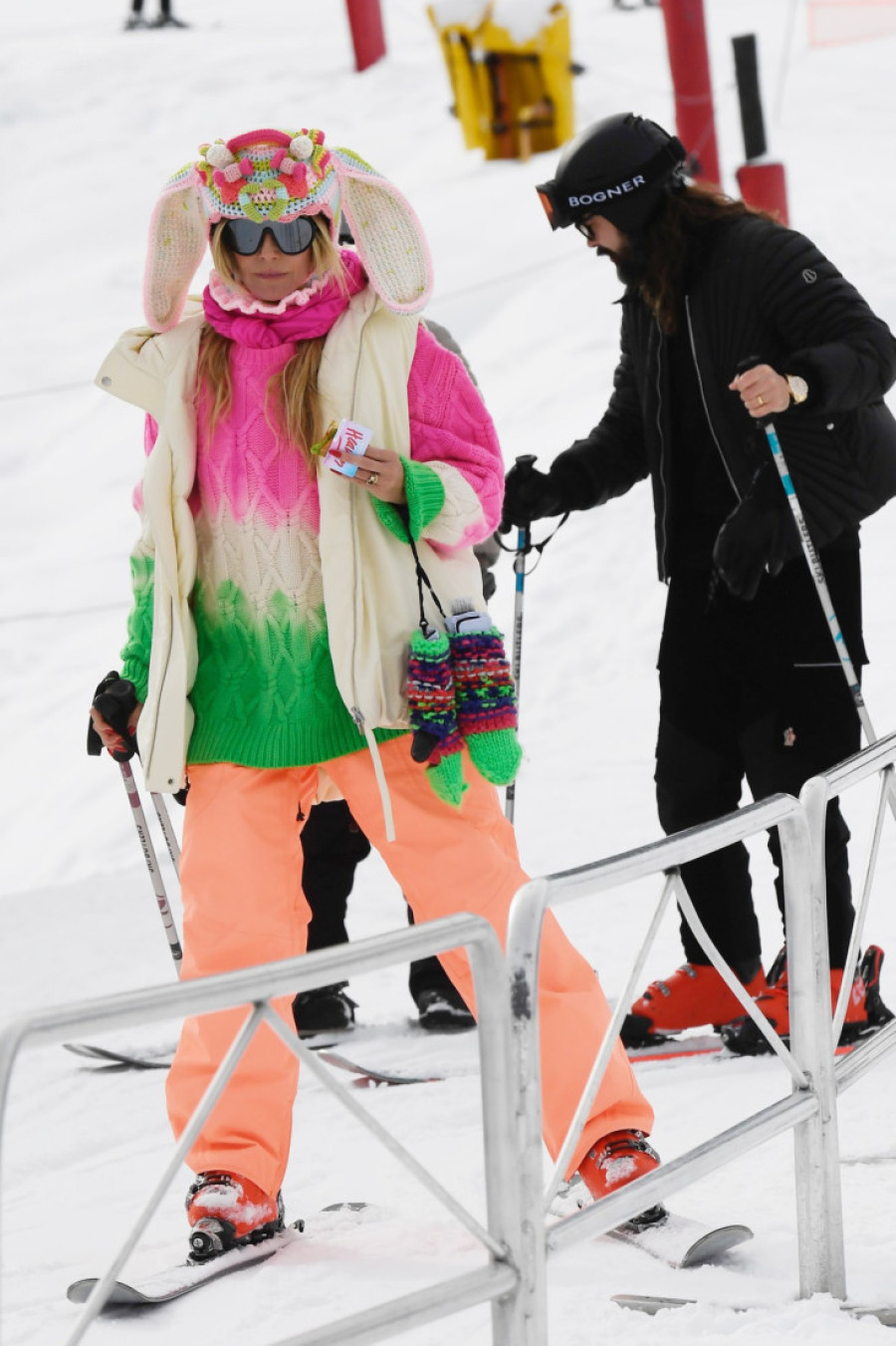 Hajdi Klum napravila cirkus na ski-stazi: Od nje smo navikli da ima smele kombinacije, ali ovo je čak i za nju previše (FOTO+VIDEO)