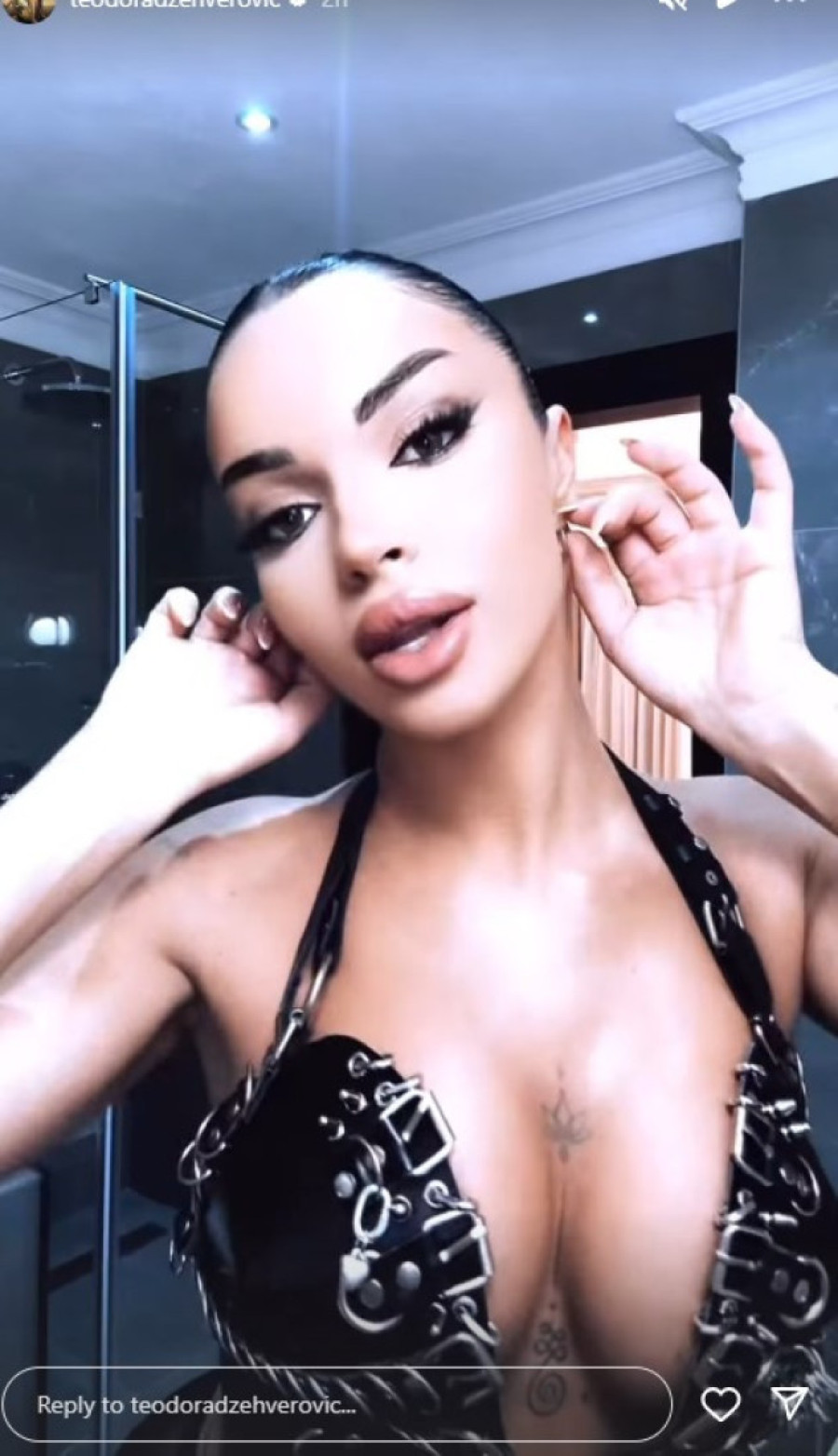 Teodora Džehverović u provokativnom izdanju hara Dubaijem: Preplanula zadnjica u prvom planu! (FOTO)