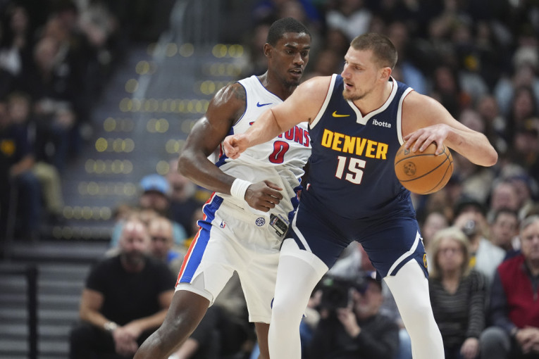 Denver podsetio na šampionske dane: Jokić i Marej zgromili Detroit Pistonse! (VIDEO)