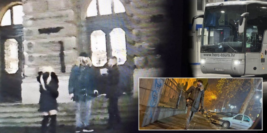 Dokaz! Maskirani pripadnici SOA ispred hrvatske ambasade u Beogradu: Hrvatsko-ukrajinski udar na Srbiju u toku! (FOTO)