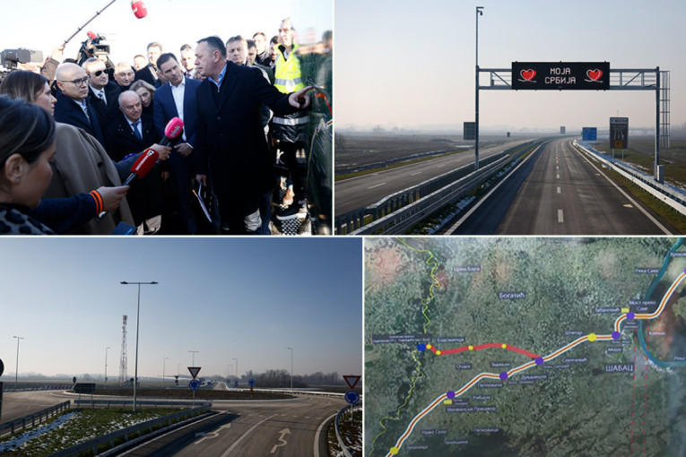 Otvorena brza saobraćajnica od Šapca do Loznice! Vučević: Lozničani od sutra stižu do Beograda za sat i petnaest minuta (FOTO/VIDEO)