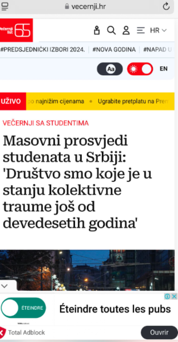 Ustaška fabrika laži! Pakleni plan Zagreba obelodanjen - zbog ovoga svim srcem pomažu "studentima" u rušenju Srbije!