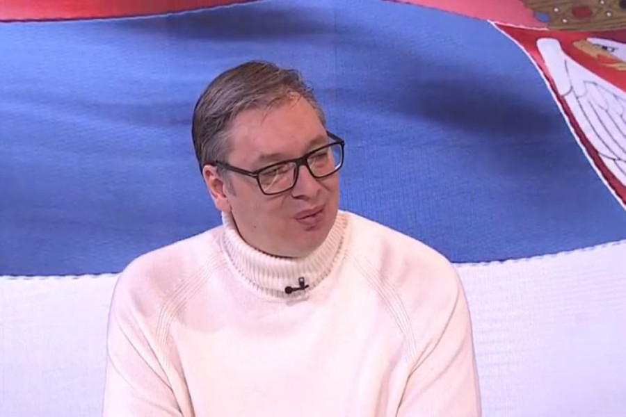 Predsednik Vučić:"Srbija mi je sve, za nju se borim i za nju živim"