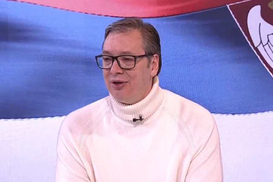 Predsednik Vučić:"Srbija mi je sve, za nju se borim i za nju živim"