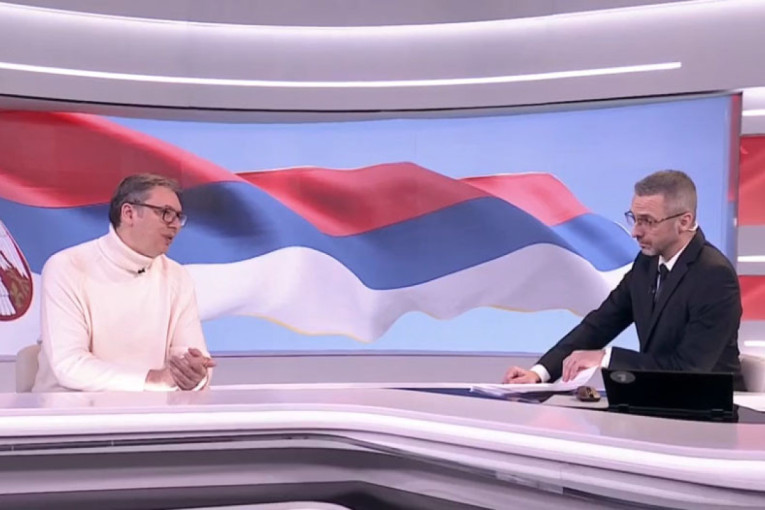 Predsednik Vučić:"Srbija mi je sve, za nju se borim i za nju živim"
