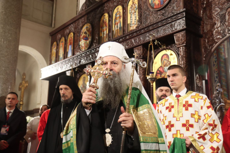 Patrijarh Porfirije na Jovanjdan u Sabornoj crkvi u Beogradu: Srpski narod je pravoslavni, crkveni narod, a to znači narod zajednice