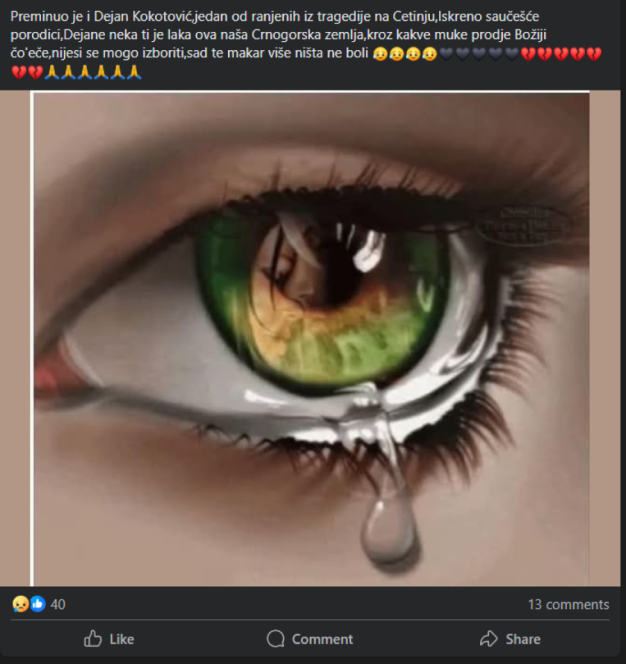 "Kroz kakve muke prođe Božiji čoveče!" Bližnji se opraštaju od Dejana Kokotovića – "Pazićemo ti divnu dečicu