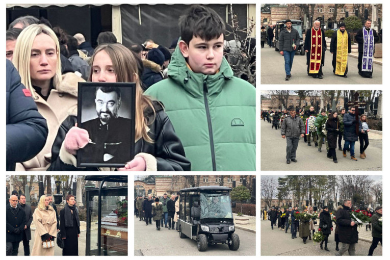 Sahranjen Milorad Milinković: Tuga i jecaji odzvanjali grobljem! (FOTO/VIDEO)
