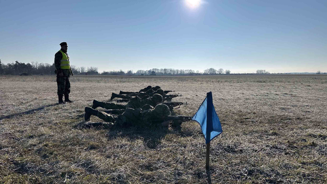 Izvedena provera obučenosti vojnika na dobrovoljnom služenju vojnog roka (FOTO)