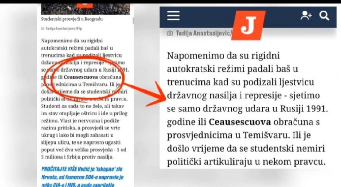 Ustaše i ProGlas žele Vučićevu glavu: Priželjkuju rumunski scenario i streljanje predsednika Srbije! (VIDEO)