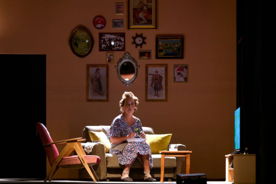 Oproštajna predstava glumca Vladana Gajovića: "Heroj nacije" u Narodnom pozorištu (FOTO)