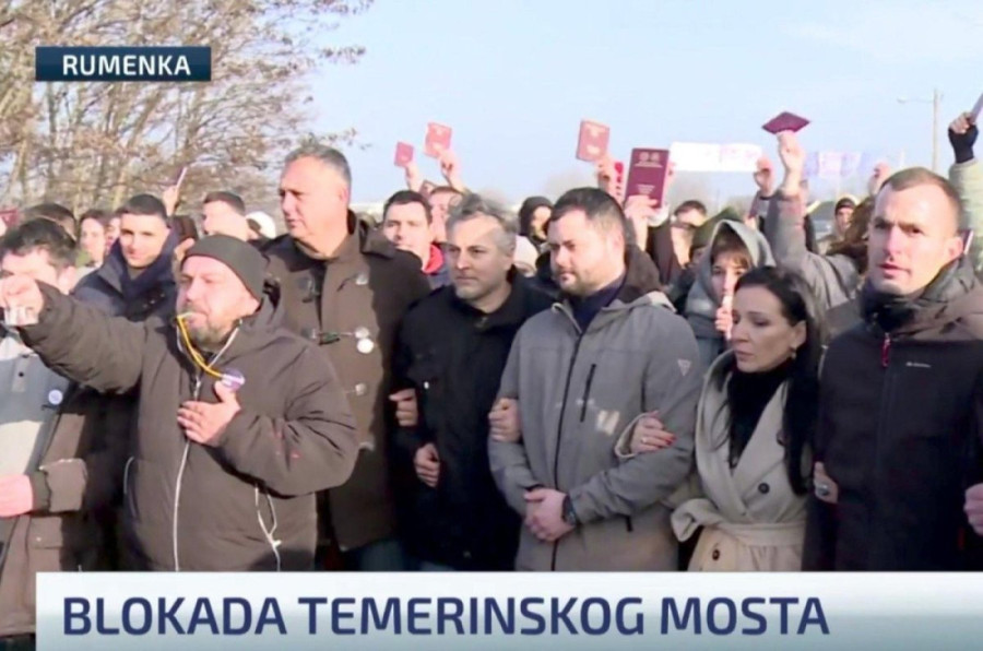 Marinika Tepić u prvim redovima: Ekstremistička opozicija kidiše na Žandarmeriju (FOTO/VIDEO)
