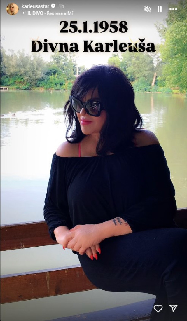 "Nedostaje mi..." Karleušina ćerka se prisetila pokojne bake (FOTO)