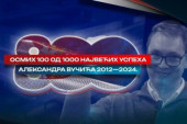 Pogledajte: Osmih 100 od 1.000 uspeha Vučića u periodu od 2012. do 2024. godine (VIDEO)