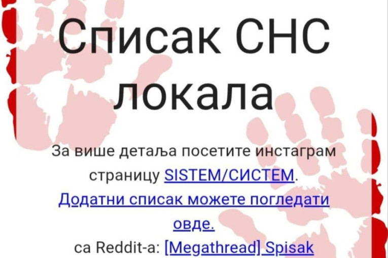 Opozicionari kao nacisti tokom Kristalne noći: Crne liste za sve koji žele da rade - šta je sledeće? (FOTO)