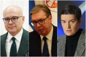 "Radi se o važnim odlukama": Sutra po podne obraćanje Vučića, Vučevića i Ane Brnabić