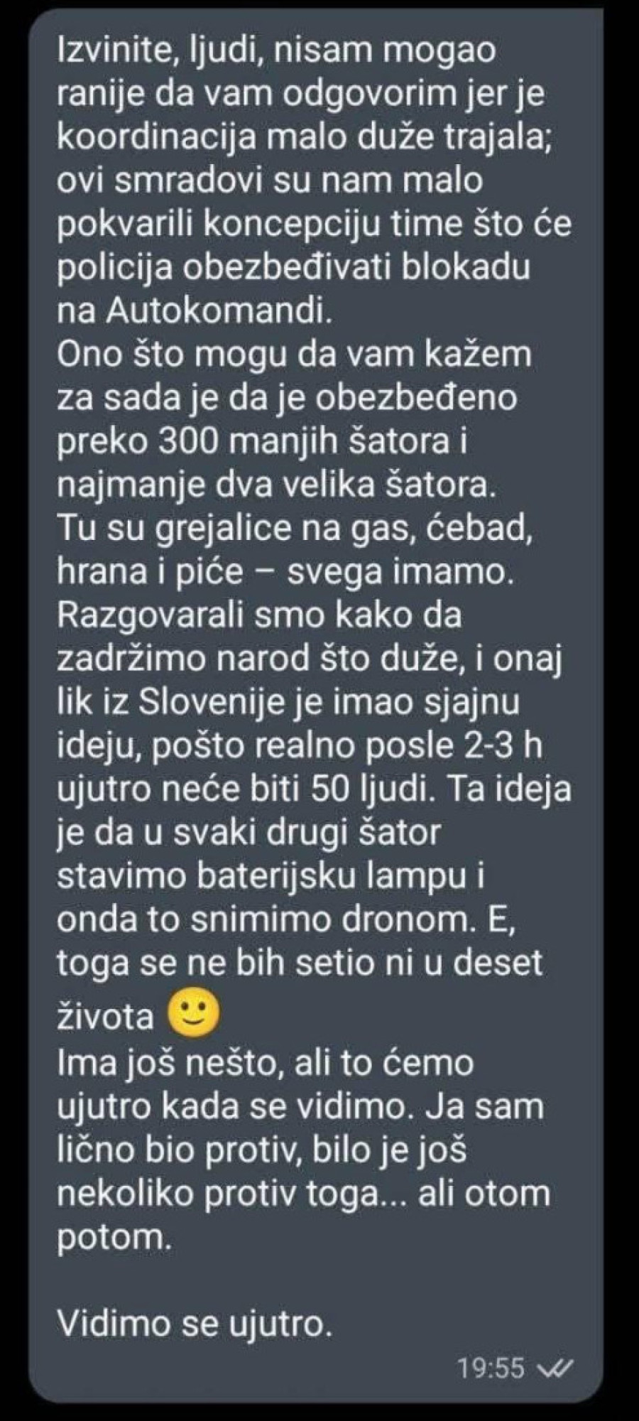 Otkrivena paklena laž opozicije: Planiraju noćenje na Autokomandi, a prava istina će vas još više razbesneti! (FOTO)