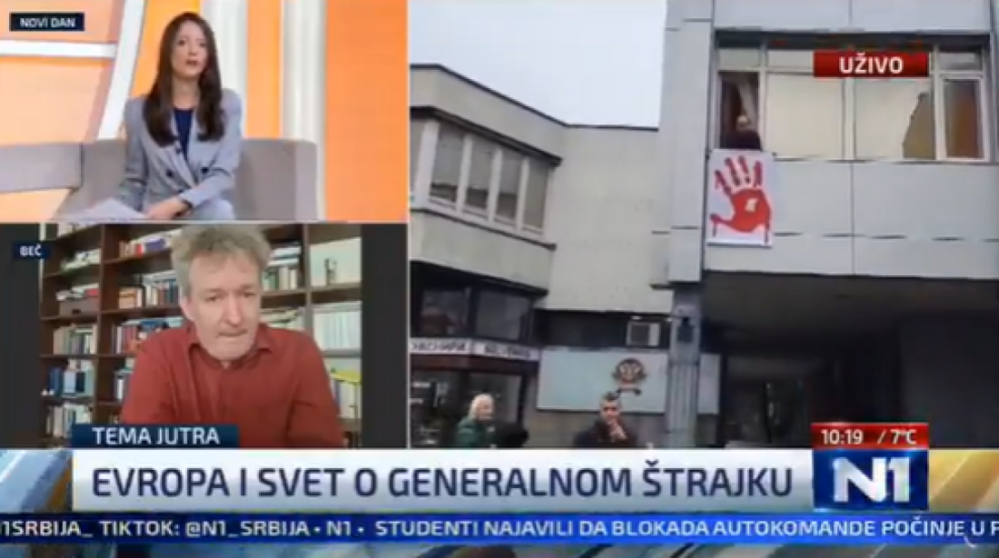 Nemački novinar srušio snove N1, "studenata" i opozicije: "Nije moguć novi 5. oktobar, Vučića ljudi stvarno vole!" (VIDEO)