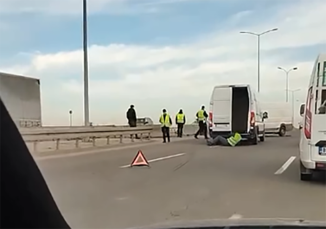 Noć u Beogradu: Težak udes na Pupinovom mostu, ima povređenih!