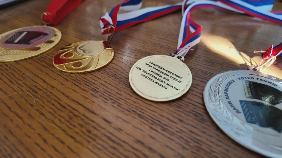 Pokazuje da će biti veliki čovek i domaćin! Nikola svira harmoniku, ali njegov cilj će vas iznenaditi  (FOTO)