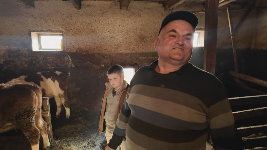 Pokazuje da će biti veliki čovek i domaćin! Nikola svira harmoniku, ali njegov cilj će vas iznenaditi  (FOTO)