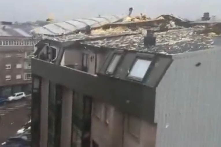 Oluja Herminija ostavlja pustoš iza sebe! Tri osobe povređene, 13.000 ljudi ostalo bez struje (VIDEO)