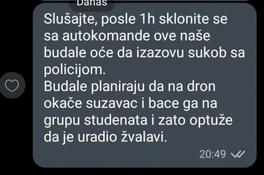 Autokomanda posle 24 sata odblokirana: Studenti prenoćili, nikad ih nije bilo manje nego jutros! (FOTO/VIDEO)