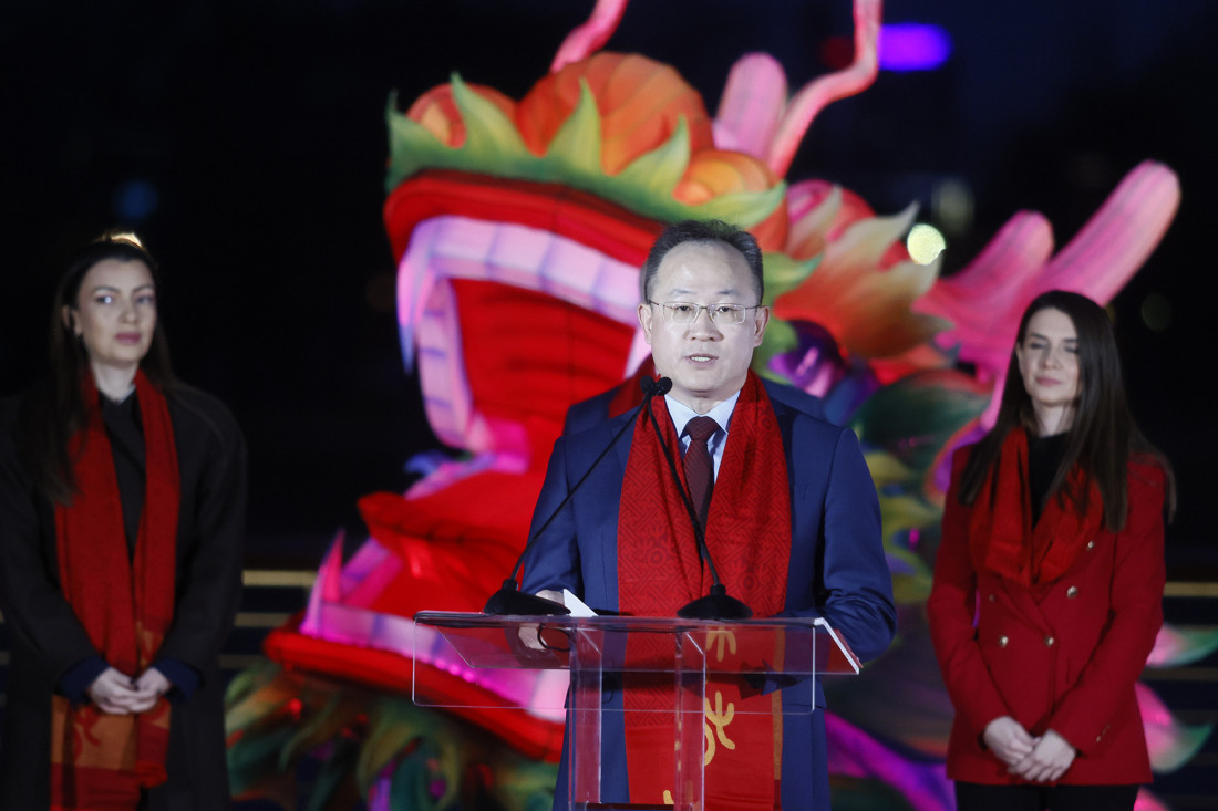 Miloš Vučević i ambasador Kine Li na svečanosti povodom kineske Nove godine (FOTO/VIDEO)