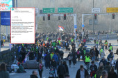 Ustaše pozivaju na podršku blokada u Srbiji: "Udruge" sa fakulteta najavile protest 1. februara  (FOTO)