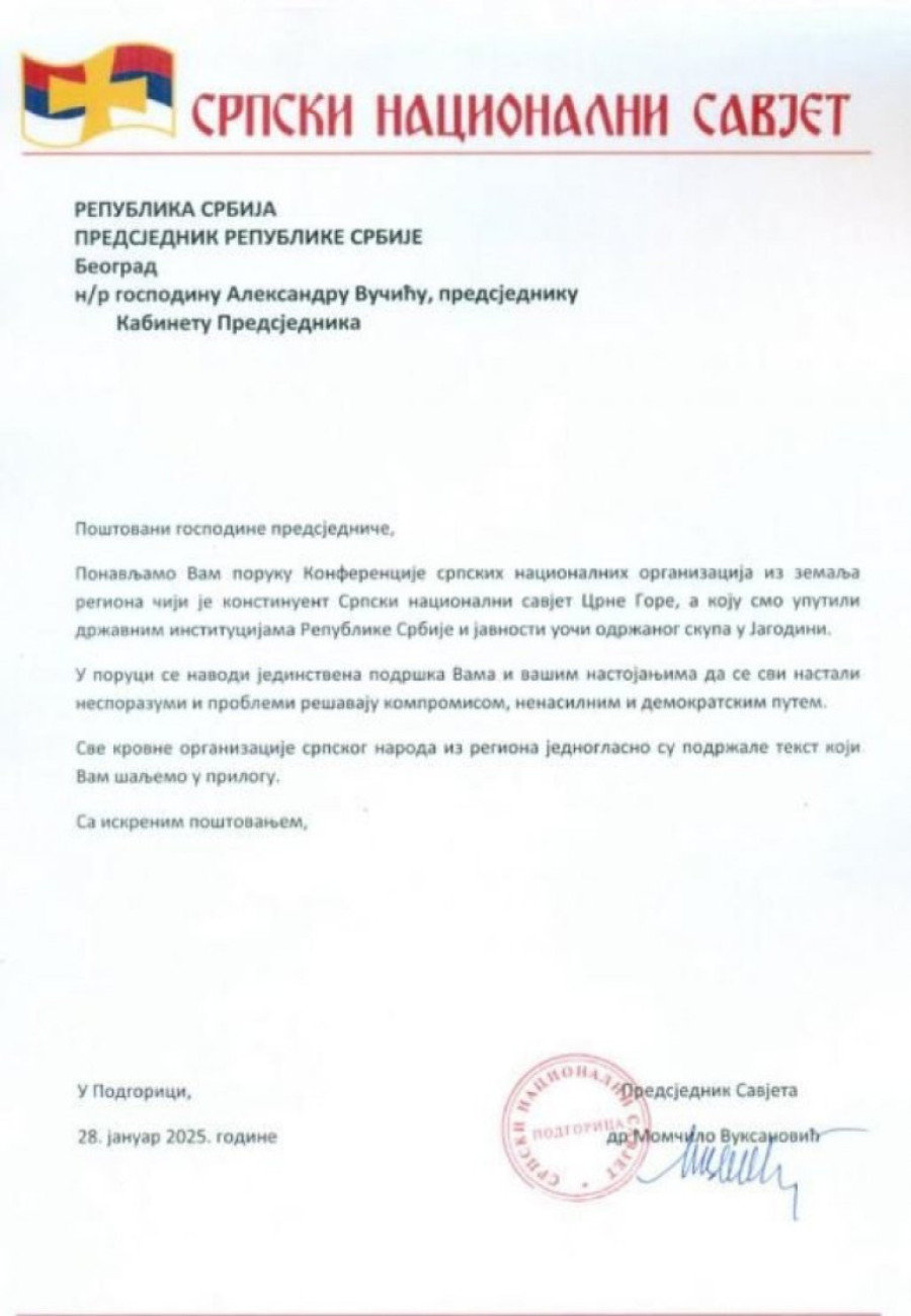 Podrška Vučiću: Srbi iz regiona uz predsednika